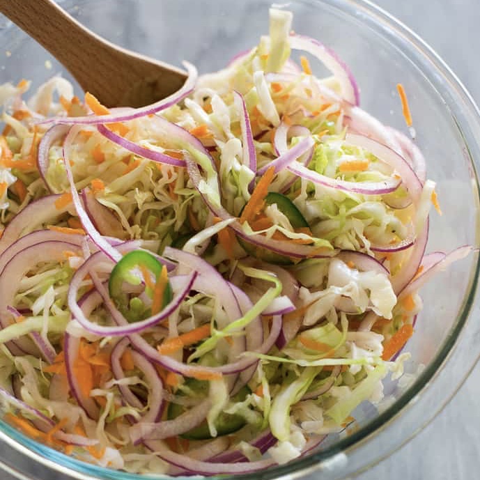 Curtido (Mexican Cabbage Slaw)