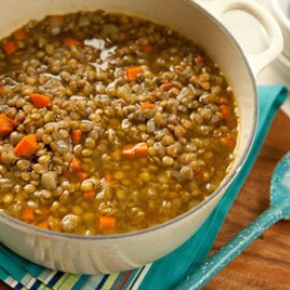HEARTY LENTIL SOUP