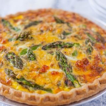 Asparagus Quiche