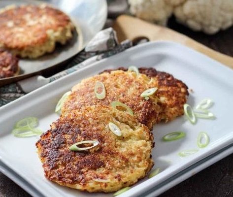 Cauliflower Fritters