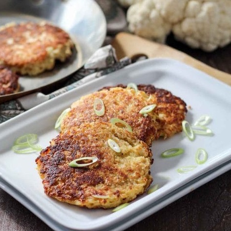 Cauliflower Fritters