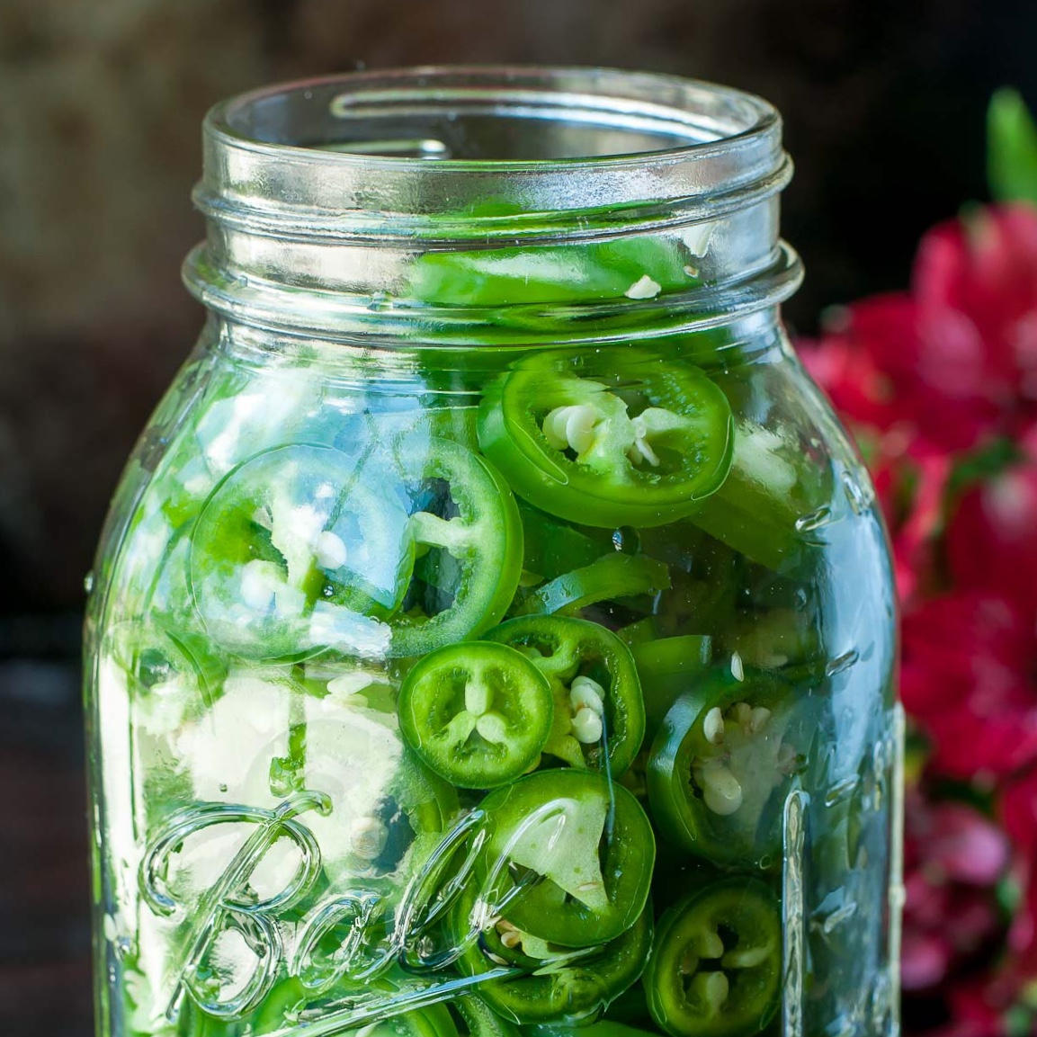 Quick Fridge Pickled Jalapeño Peppers
