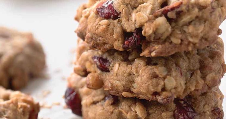 Soft Oatmeal Cookies w/ Cranberries