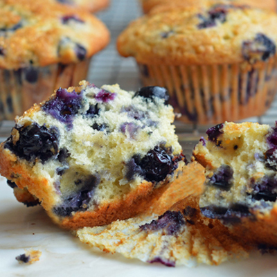 Blueberry-Oatmeal Muffins