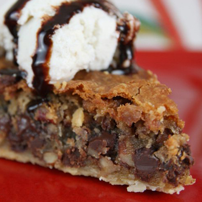 Chocolate Chip Cookie Pie