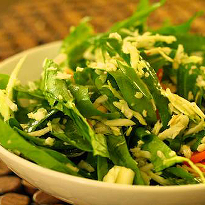 Korean Spinach Salad